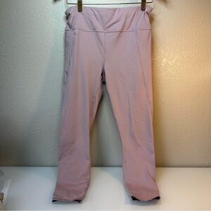 Athleta Run Free High Rise 7/8 Tight Leggings in Mauve Pink